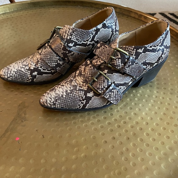 Splendid Snakeskin Booties - Picture 2 of 4